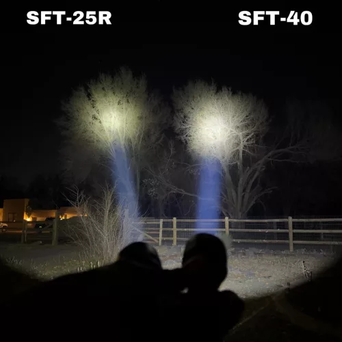 Convoy C8+ SFT25R 4-standen zaklamp, 978 m bereik