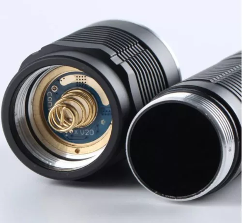 Convoy S12 365nm LG UV-zaklamp met 3 LED’s