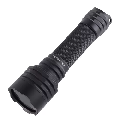 Convoy M21A UV 365 nm 21700 zaklamp met SBT-10X-UV LED en geïnstalleerd ZWB2-filter