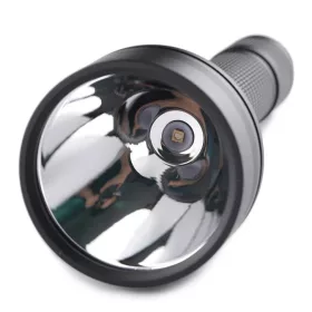   Convoy L21B UV 365 nm 21700 zaklamp met SBT-10X-UV LED en geïnstalleerd ZWB2-filter
