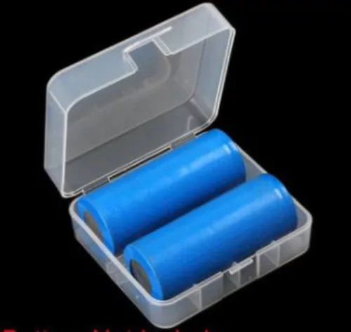 26650 batterijhouder voor 2 BESCHERMDE batterijen