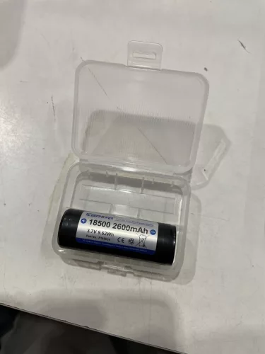 18500 batterijhouder voor 2 batterijen