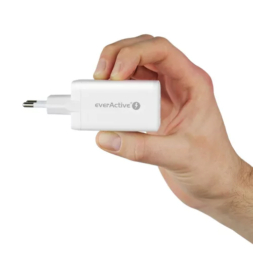 everActive GaN SC-650Q 65W wandlader adapter