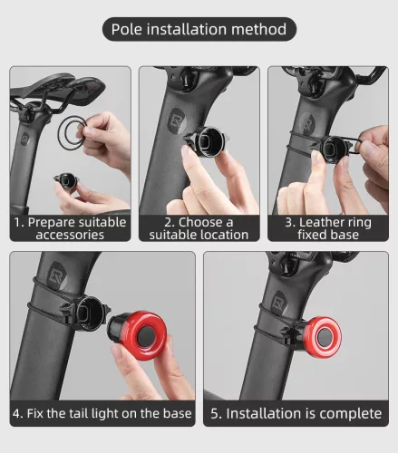 Rockbros BL-S1 achterlicht