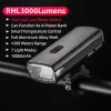 Rockbros RHL1500 első kerékpár lámpa