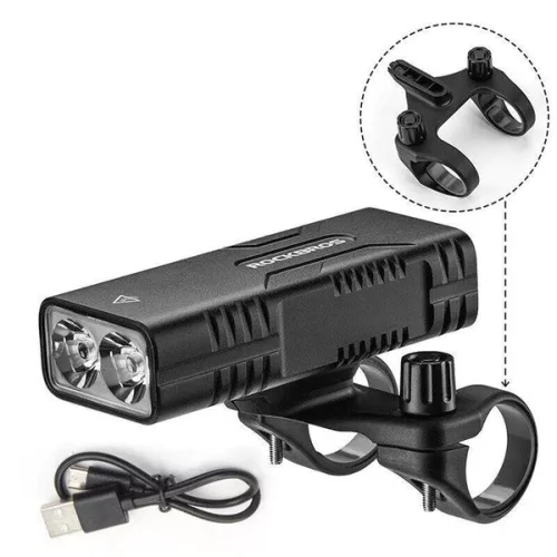 Rockbros 24310002001 fietsvoorlicht, 850 lm, powerbank functie