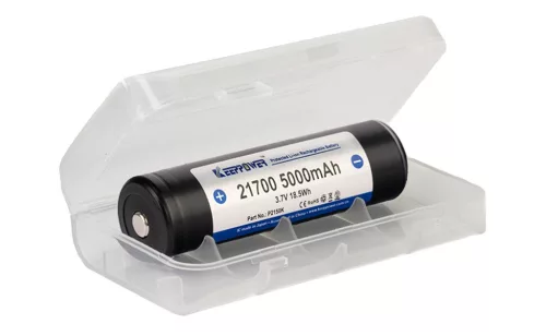 21700 batterijhouder voor beschermde batterijen (tot 77 mm)