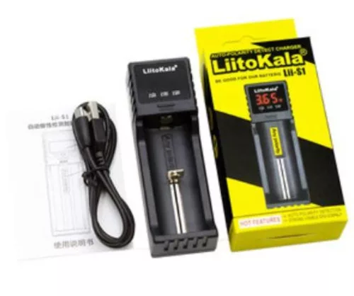 LiitoKala Lii-S1 batterijoplader