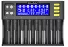 Liitokala Lii - s8 LCD Akkumulátor töltő
