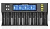 Liitokala Lii-S12 LCD batterij oplader – parallel opladen van 12 batterijen