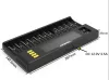 Liitokala Lii-S12 LCD batterij oplader – parallel opladen van 12 batterijen