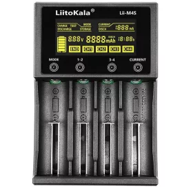 Liitokala Lii-M4S batterij oplader met testfunctie