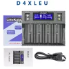 LiitoKala Lii-D4XL batterijoplader, tot 4× 32700 batterijen