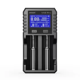 XTAR VX2 Pro slimme lader en batterijcapaciteitstester