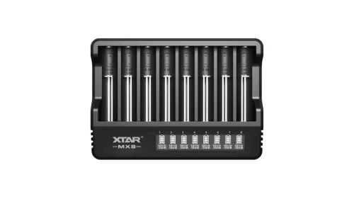 XTAR MX8 slimme batterijoplader