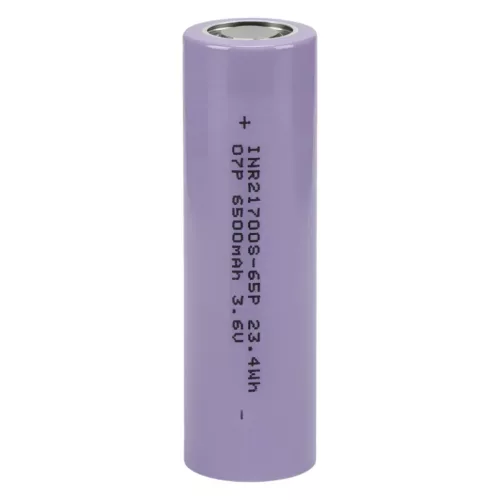 LINKDATA INR21700S-65P 6500mAh 21700 Lithiumbatterijcel met hoge belastbaarheid, max. 165A