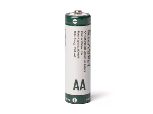 Keeppower P1450I AA 1,5V 3600 mWh 2400 mAh oplaadbare Li-ion accu