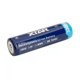 Xtar 18650 beschermde oplaadbare Li-ion accu 3300 mAh