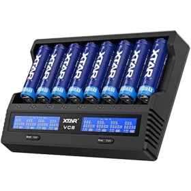 XTAR VC8 batterijoplader