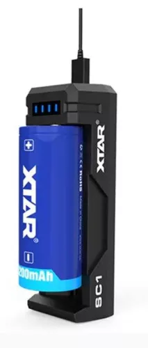 Xtar SC1 Li-ion batterijoplader