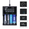 Xtar VC4SL universele batterijoplader