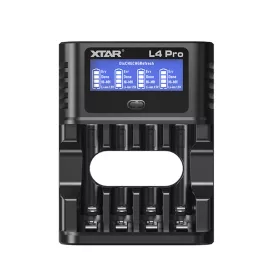   XTAR L4 Pro intelligente lader voor AA/AAA 1.2V Ni-MH en 1.5V lithiumbatterijen