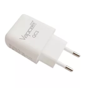 Vapcell QC3 wandlader adapter met 3A/18W laadstroom