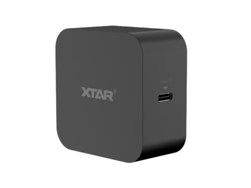 XTAR PD45 wandlader adapter met 3A laadstroom