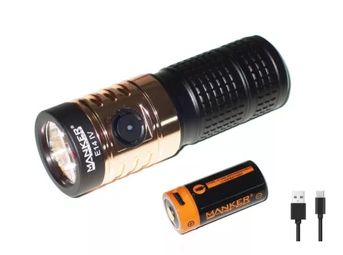 Manker E14 IV CW zaklamp set