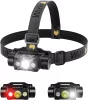 Wurkkos HD50 hoofdlamp 4000 lumen met rood licht