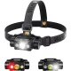 Wurkkos HD50 hoofdlamp 4000 lumen met rood licht
