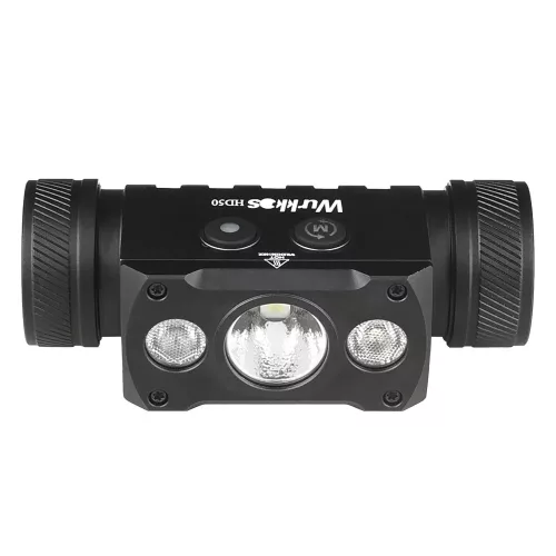 Wurkkos HD50 hoofdlamp 4000 lumen met rood licht