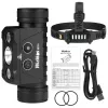 Wurkkos HD50 hoofdlamp 4000 lumen met rood licht