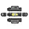 Wurkkos HD16 hoofdlamp 2500 lumen, 297 m bereik