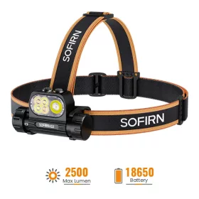 Sofirn HS22 hoofdlamp 2500 lm, instelbare kleurtemperatuur