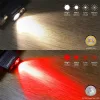 Sofirn D25LR hoofdlamp met rood en wit LED-licht