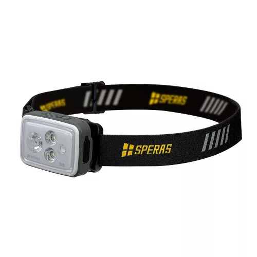 SPERAS B8 innovatieve USB-C oplaadbare hoofdlamp 700 lm 1800 mAh