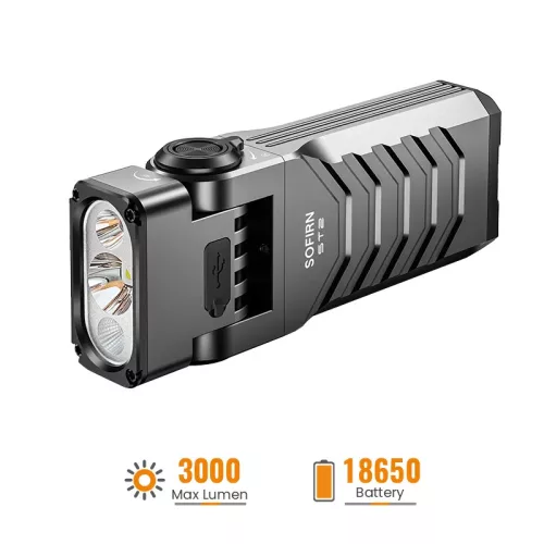 Sofirn ST2 Max-Performance 3-in-1 Zaklamp & Draaibare Werklamp