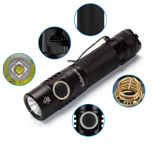 Sofirn SC31 PRO zaklamp 2000 lumen
