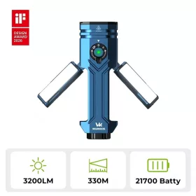 Wurkkos HD02 Pro 5-in-1 multifunctionele werklamp