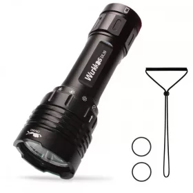 Wurkkos DL30 duiklamp 3x Samsung LH351D LED 5000 lumen