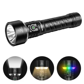   Wurkkos TS27 superheldere zaklamp, 3200 lumen, 845 m bereik, 15.000 mAh accu