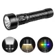 Wurkkos TS27 superheldere zaklamp, 3200 lumen, 845 m bereik, 15.000 mAh accu