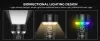 Wurkkos TS27 superheldere zaklamp, 3200 lumen, 845 m bereik, 15.000 mAh accu