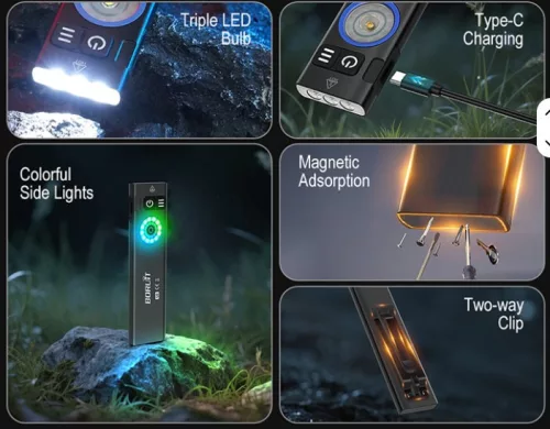 BORUiT YHX-0562 EDC zaklamp