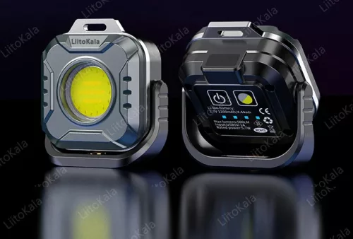 LiitoKala LF-986 Mini werk-/leeslamp LED+COB 500LM, Type-C oplader, 5V1A ingang, ingebouwde 1200mAh accu