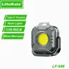 LiitoKala LF-986 Mini werk-/leeslamp LED+COB 500LM, Type-C oplader, 5V1A ingang, ingebouwde 1200mAh accu