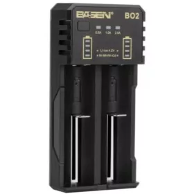 BASEN BC2 3.7v Colorful Li-ion Battery Charger for 18650 22650 20700 21700 Rechargeable Battery