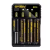 BASEN BO4 batterij oplader voor tot 4 batterijen parallel