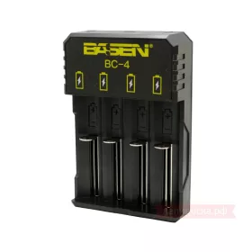 BASEN BC4 batterij oplader voor tot 4 batterijen parallel